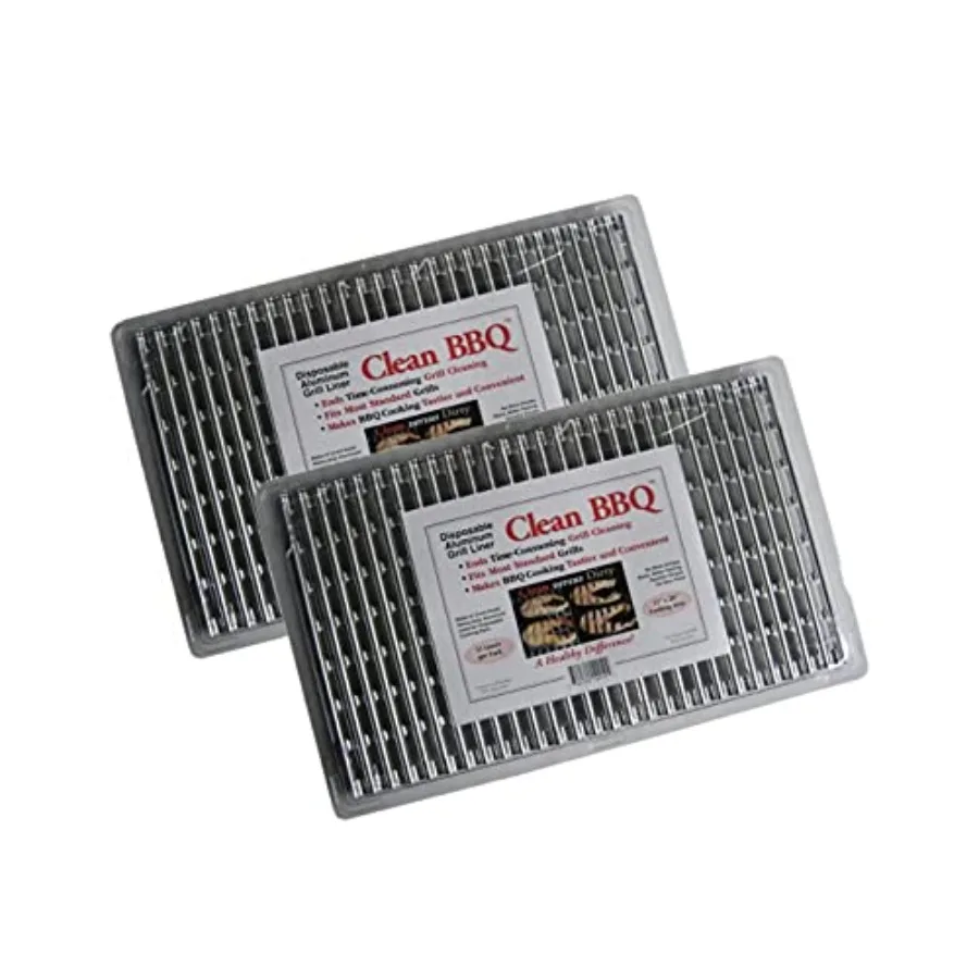 Disposable Aluminum Grill Liners Set of 24 Sheets of Grill Toppers
Disposable Aluminum Grill Liners Set of 24 Sheets of Grill Toppers