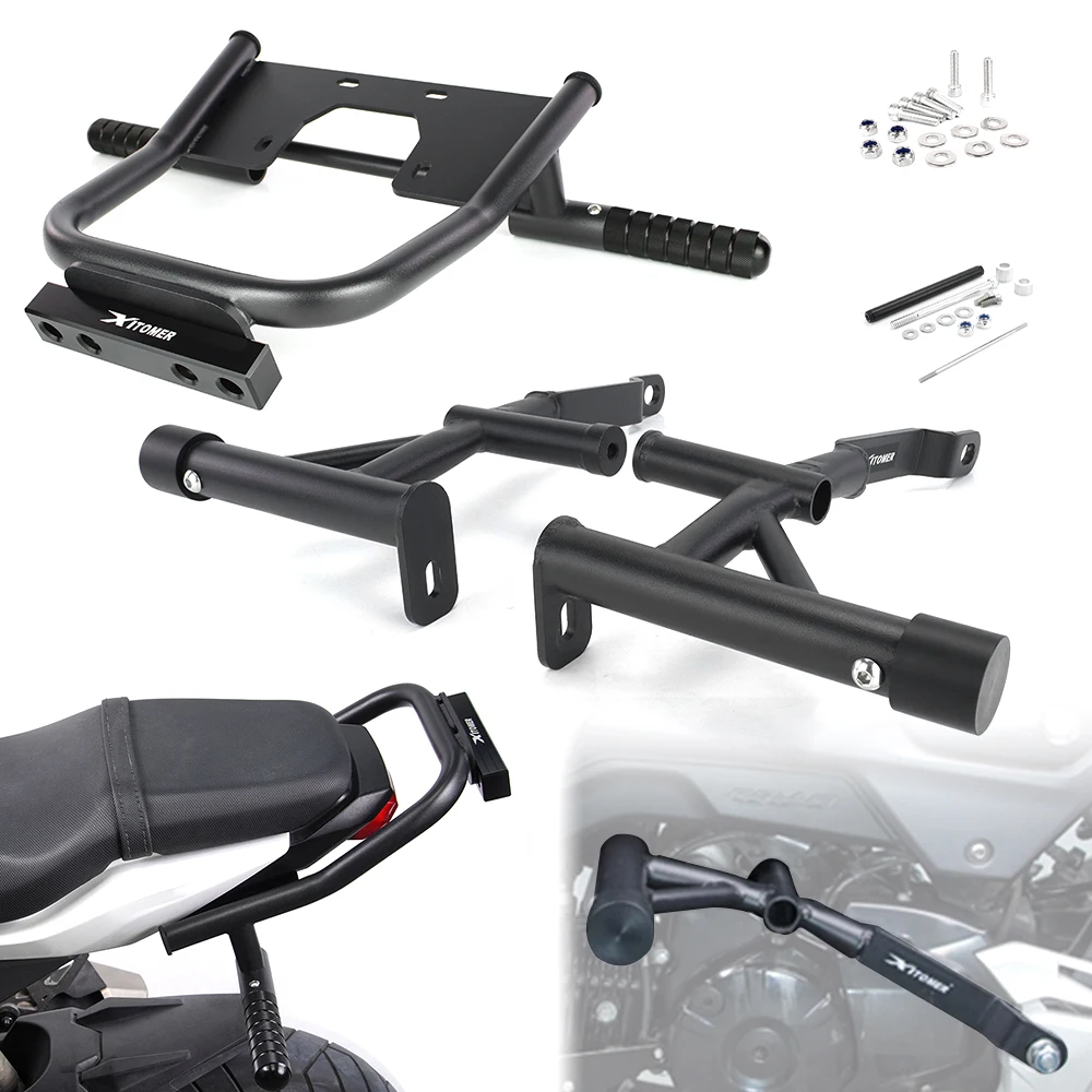 Motorcycle Stunt Engine Guard For Honda Grom 125 MSX125 2014 2015 2016 2017 2018-2020 Sub Cage with Stunt Pegs and Scrape Bar
Motorcycle Stunt Engine Guard For Honda Grom 125 MSX125 2014 2015 2016 2017 2018-2020 Sub Cage with Stunt Pegs and Scrape Bar
