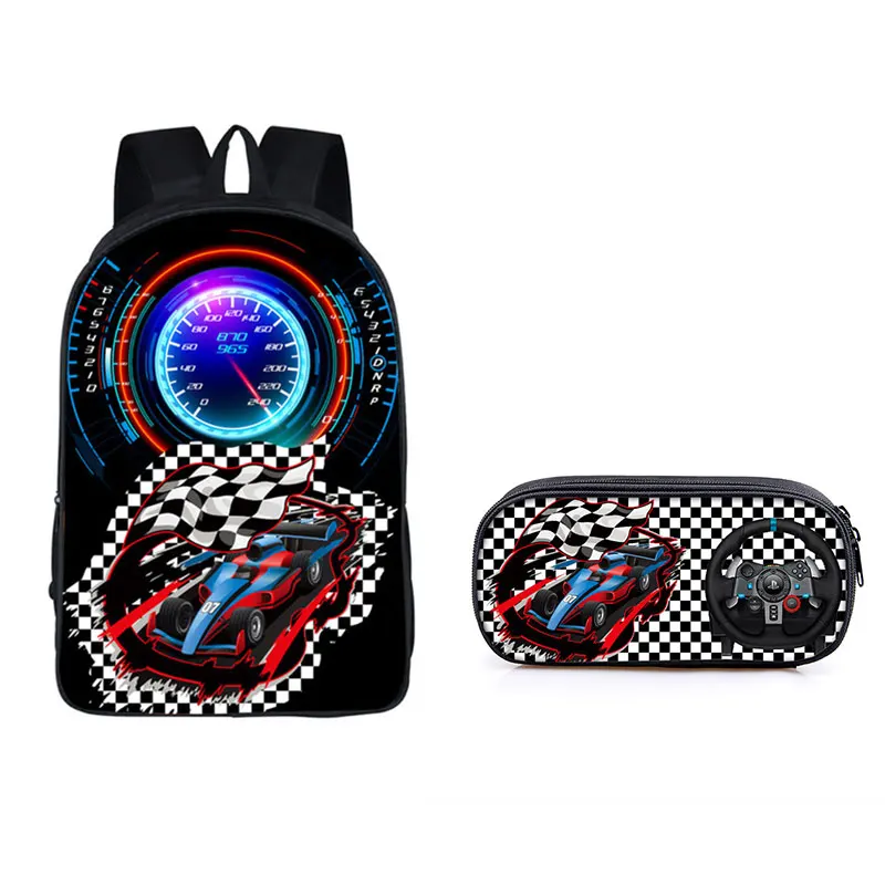 Fashion Racing Car Planes Tanks Artillery Notebook 2pcs/Set Backpacks 3D Print Oxford Waterproof Laptop Backpacks Pencil Case
Fashion Racing Car Planes Tanks Artillery Notebook 2pcs/Set Backpacks 3D Print Oxford Waterproof Laptop Backpacks Pencil Case