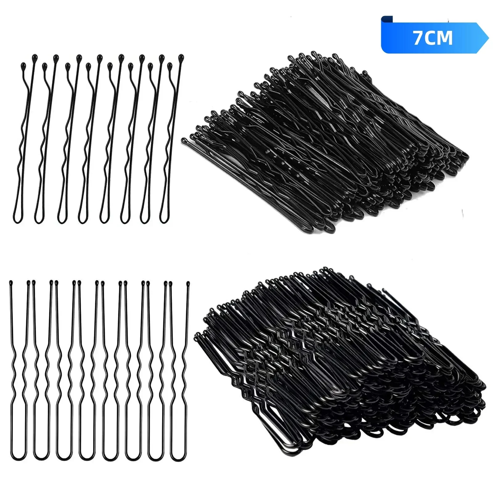 50 Pcs Bobby Pins U Shape Hair Pins Black Wave Style Invisible Bulk Hair Accessories for Women and Girls for All Hair Types
50 Pcs Bobby Pins U Shape Hair Pins Black Wave Style Invisible Bulk Hair Accessories for Women and Girls for All Hair Types