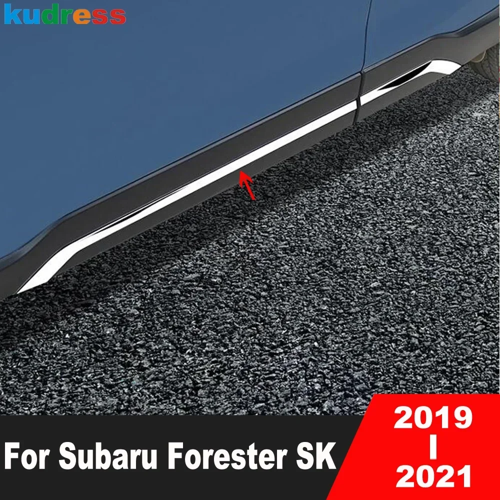 Накладка на боковую дверь для Subaru Forester SK 2019 2020 2021, дверная панель из углеродного волокна, линейные полоски-стримеры, автомобильные аксессуары
Накладка на боковую дверь для Subaru Forester SK 2019 2020 2021, дверная панель из углеродного волокна, линейные полоски-стримеры, автомобильные аксессуары