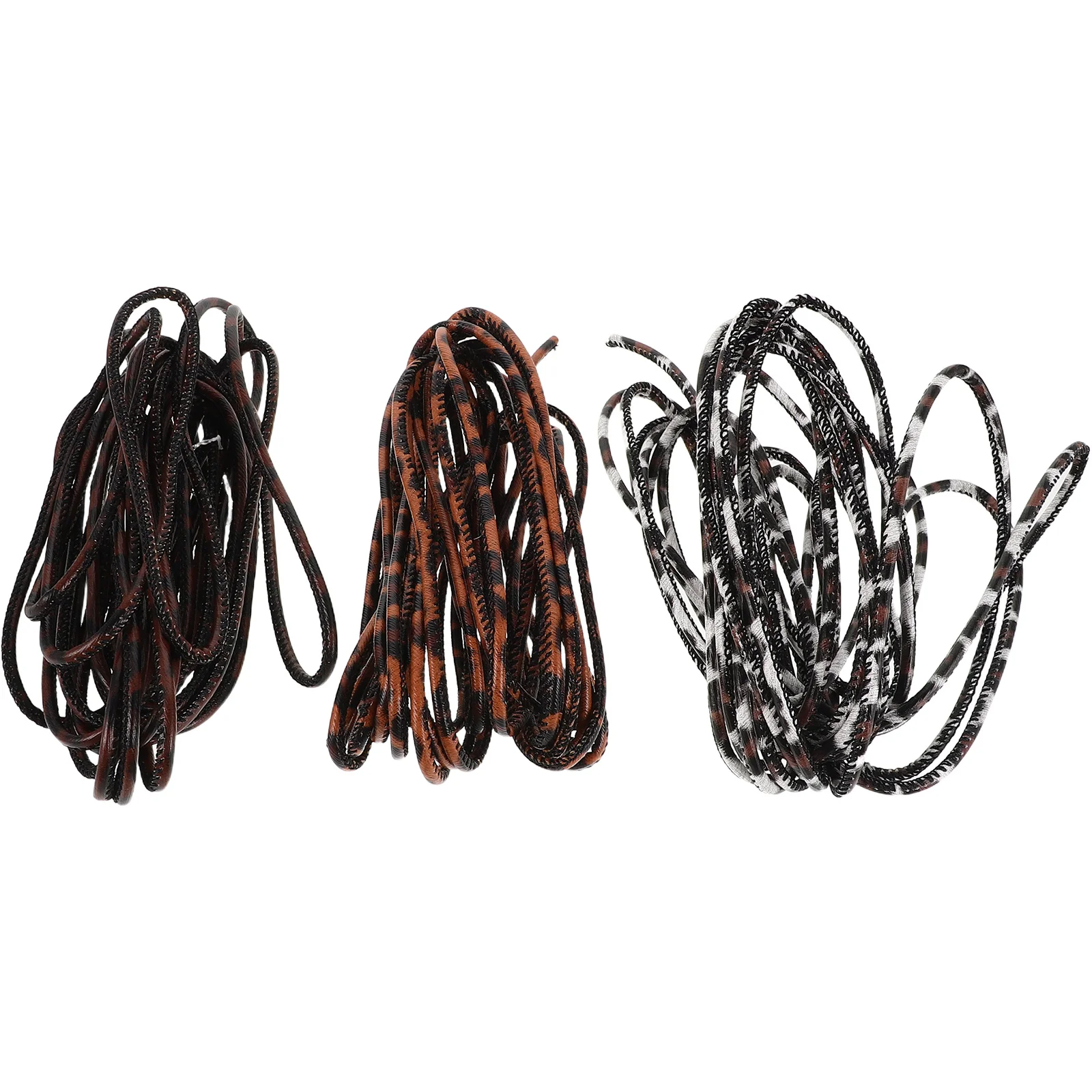 3Pcs Leopard PU Cord 3mmx5m Flexible Faux String for Jewelry Bracelet Necklace Making Art Craft Supplies
3Pcs Leopard PU Cord 3mmx5m Flexible Faux String for Jewelry Bracelet Necklace Making Art Craft Supplies