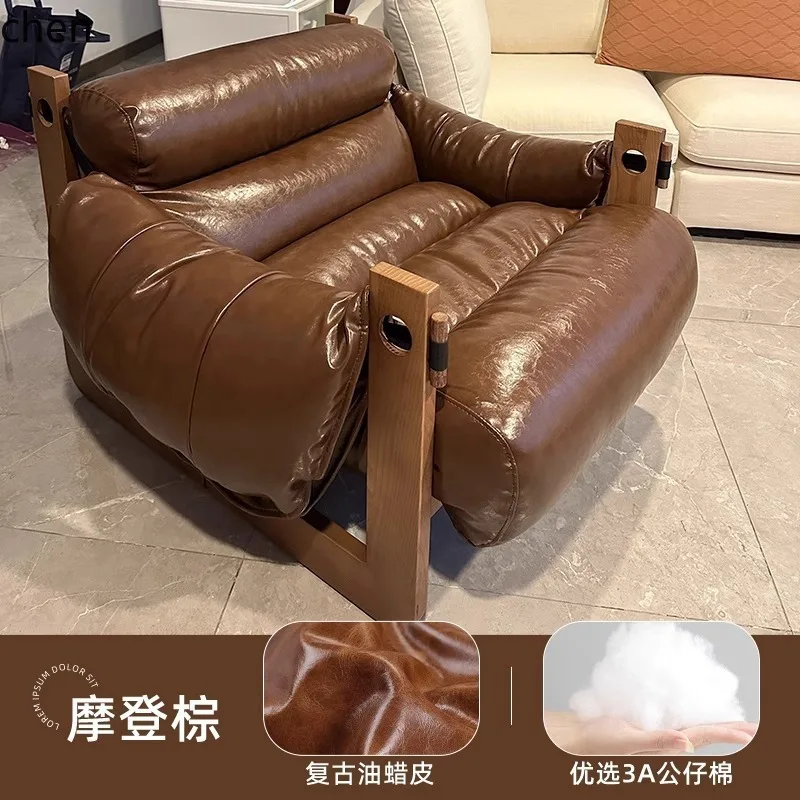 PYH Retro Simple Light Luxury Solid Wood Single Sofa Chair Leisure Chair Vintage Living Room Bedroom Home Chair
PYH Retro Simple Light Luxury Solid Wood Single Sofa Chair Leisure Chair Vintage Living Room Bedroom Home Chair