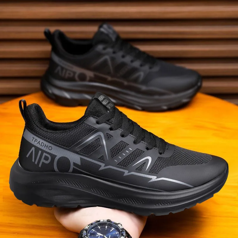 Men's breathable casual shoes, running shoes, lace up shoes, anti slip mesh outdoor sports shoes
Men's breathable casual shoes, running shoes, lace up shoes, anti slip mesh outdoor sports shoes