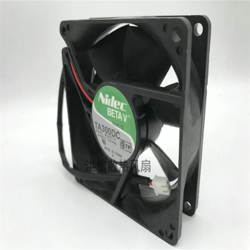 TA300DC M33407-16 80*80*25 0,18 А 24 В 2-проводной двойной шариковый инверторный охлаждающий вентилятор
TA300DC M33407-16 80*80*25 0,18 А 24 В 2-проводной двойной шариковый инверторный охлаждающий вентилятор