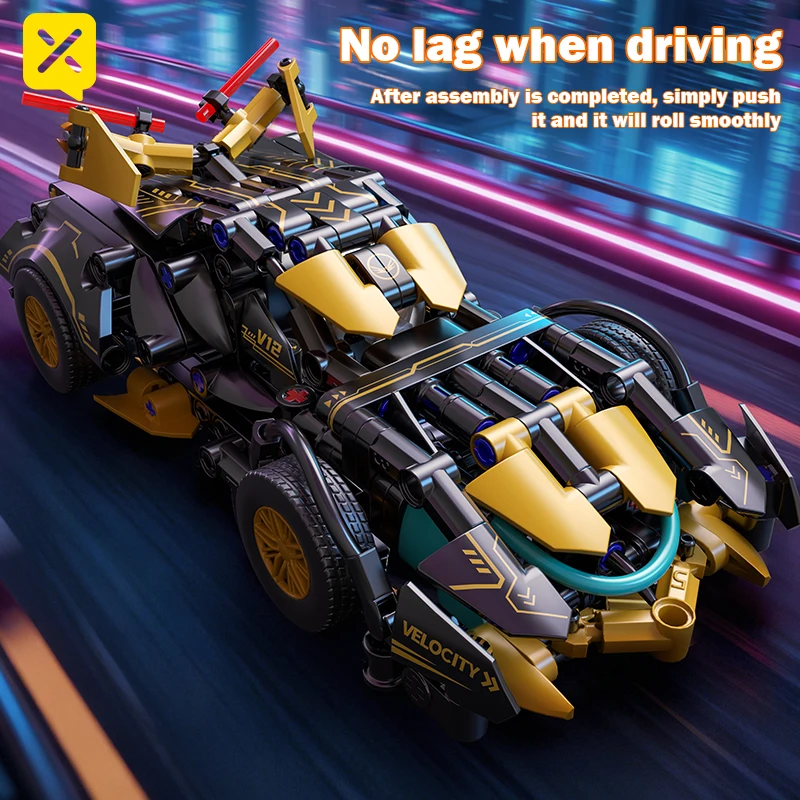 Mini Sports Race Car Technical Building Block set Model Set Puzzle Racing Car Assemble DIY Toy Bricks Display Perfect Gifts
Mini Sports Race Car Technical Building Block set Model Set Puzzle Racing Car Assemble DIY Toy Bricks Display Perfect Gifts