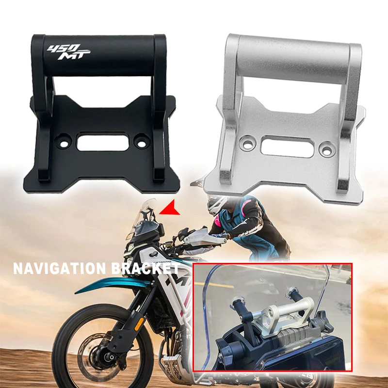 2025 New Black Extension Bracket For CFMOTO 450MT 450 MT 2024-2025 Motorcycle GPS Phone Holder Stand Navigation MT450
2025 New Black Extension Bracket For CFMOTO 450MT 450 MT 2024-2025 Motorcycle GPS Phone Holder Stand Navigation MT450