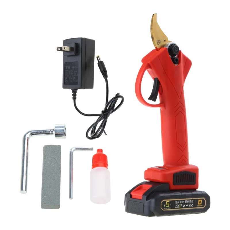 Cordless Electric Pruning Shears Battery Powered Tree Branch Pruner Trimmer 48VF 100W Cordless Pruners for Gardening
Cordless Electric Pruning Shears Battery Powered Tree Branch Pruner Trimmer 48VF 100W Cordless Pruners for Gardening