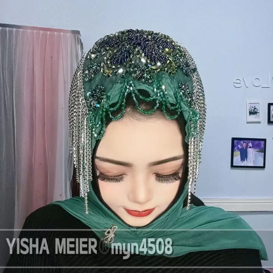 Hijab Muslim Women Shawl Headscarf Luxury Tassels Scarf Malaysia Prayer Kufi Islam Chiffon Turban 05566
Hijab Muslim Women Shawl Headscarf Luxury Tassels Scarf Malaysia Prayer Kufi Islam Chiffon Turban 05566