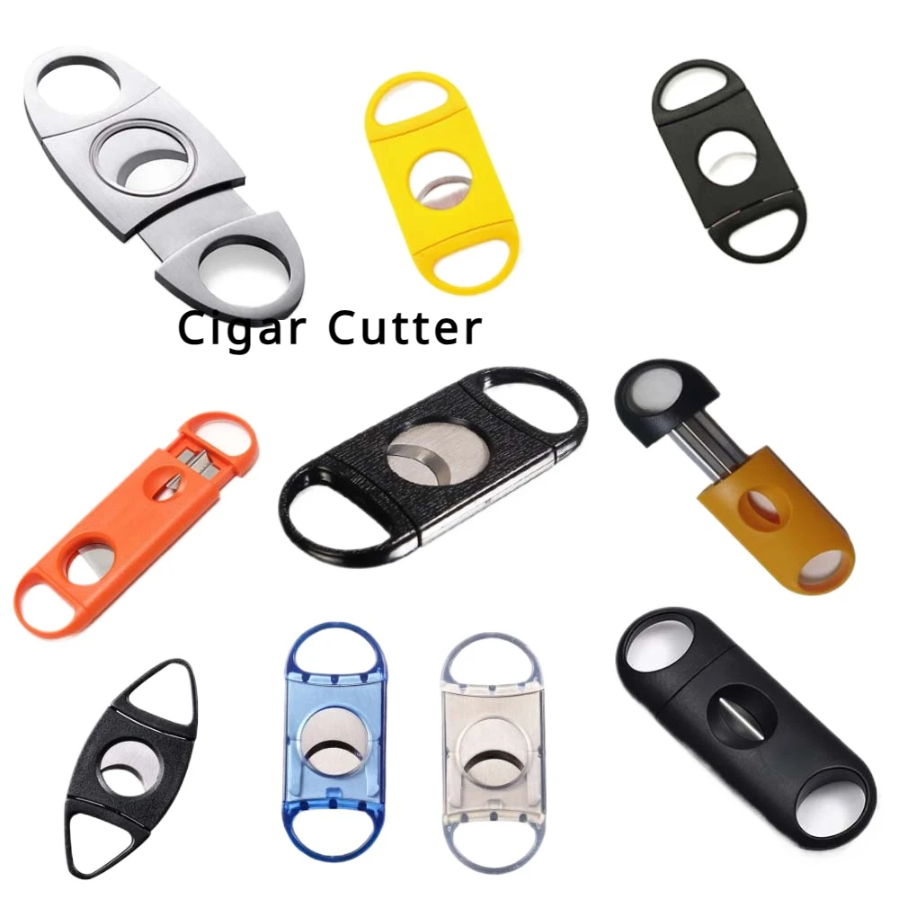 Stainless Steel Cigar Cutter, Metal Guillotine, Scissors, Puncher, Cutting Knife for COHIBACigar Accessory
Stainless Steel Cigar Cutter, Metal Guillotine, Scissors, Puncher, Cutting Knife for COHIBACigar Accessory