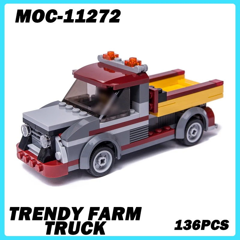 MOC-11272 Инженерная серия автомобилей, модный сельскохозяйственный грузовик, строительный блок, модель настольного орнамента, практические навыки упражнений, 136 шт.
MOC-11272 Инженерная серия автомобилей, модный сельскохозяйственный грузовик, строительный блок, модель настольного орнамента, практические навыки упражнений, 136 шт.