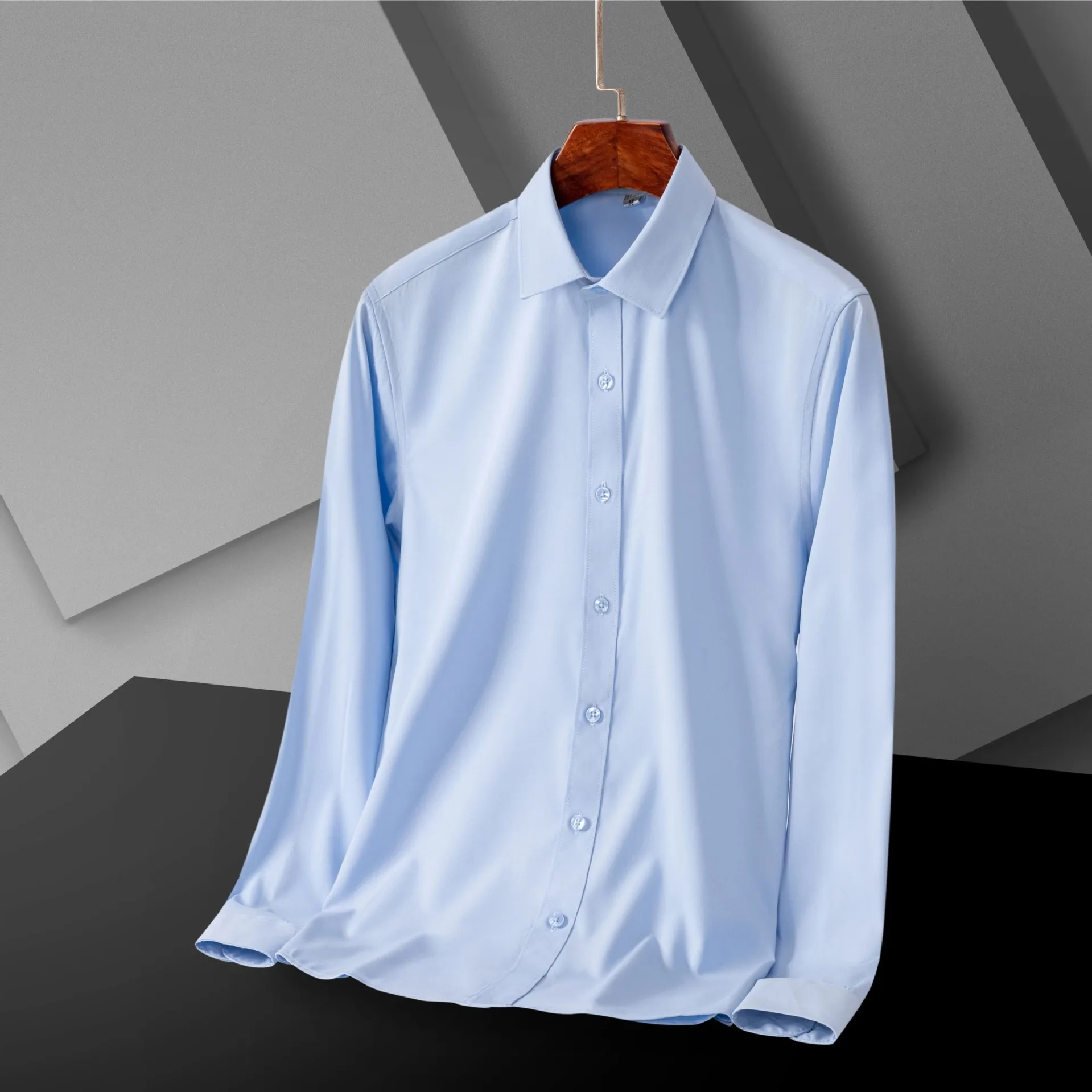 6XL men's shirt long sleeve formal thin business spring/summer leisure free ironing breathable high-quality work clothes
6XL men's shirt long sleeve formal thin business spring/summer leisure free ironing breathable high-quality work clothes