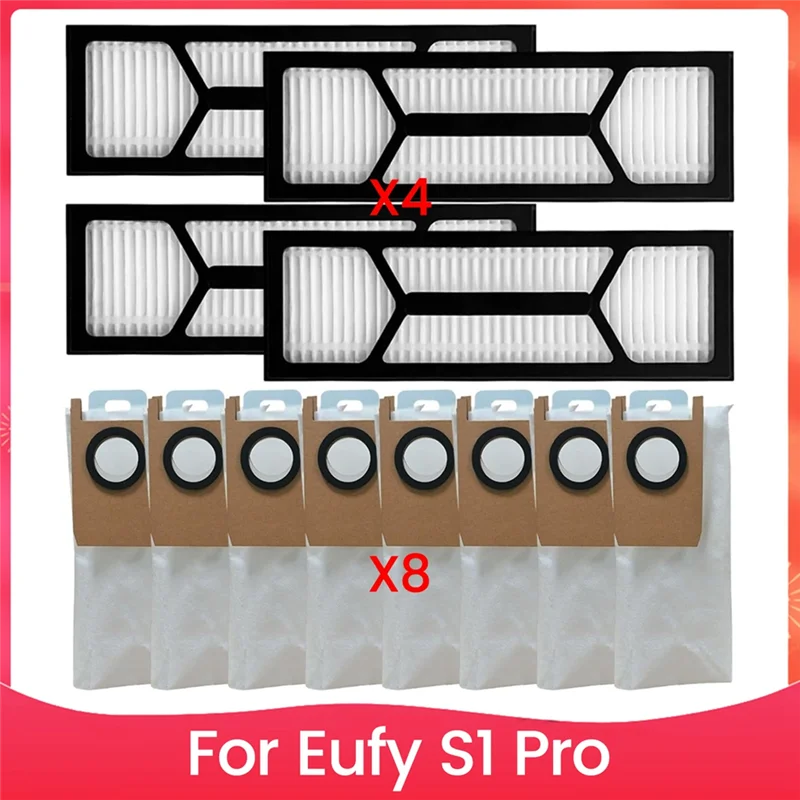 Replacement Filter Dust Bags For Eufy S1 Pro Vacuum Cleaner Accessories Replacement Parts HEPA Filter & Dust Bags-AA26
Replacement Filter Dust Bags For Eufy S1 Pro Vacuum Cleaner Accessories Replacement Parts HEPA Filter & Dust Bags-AA26