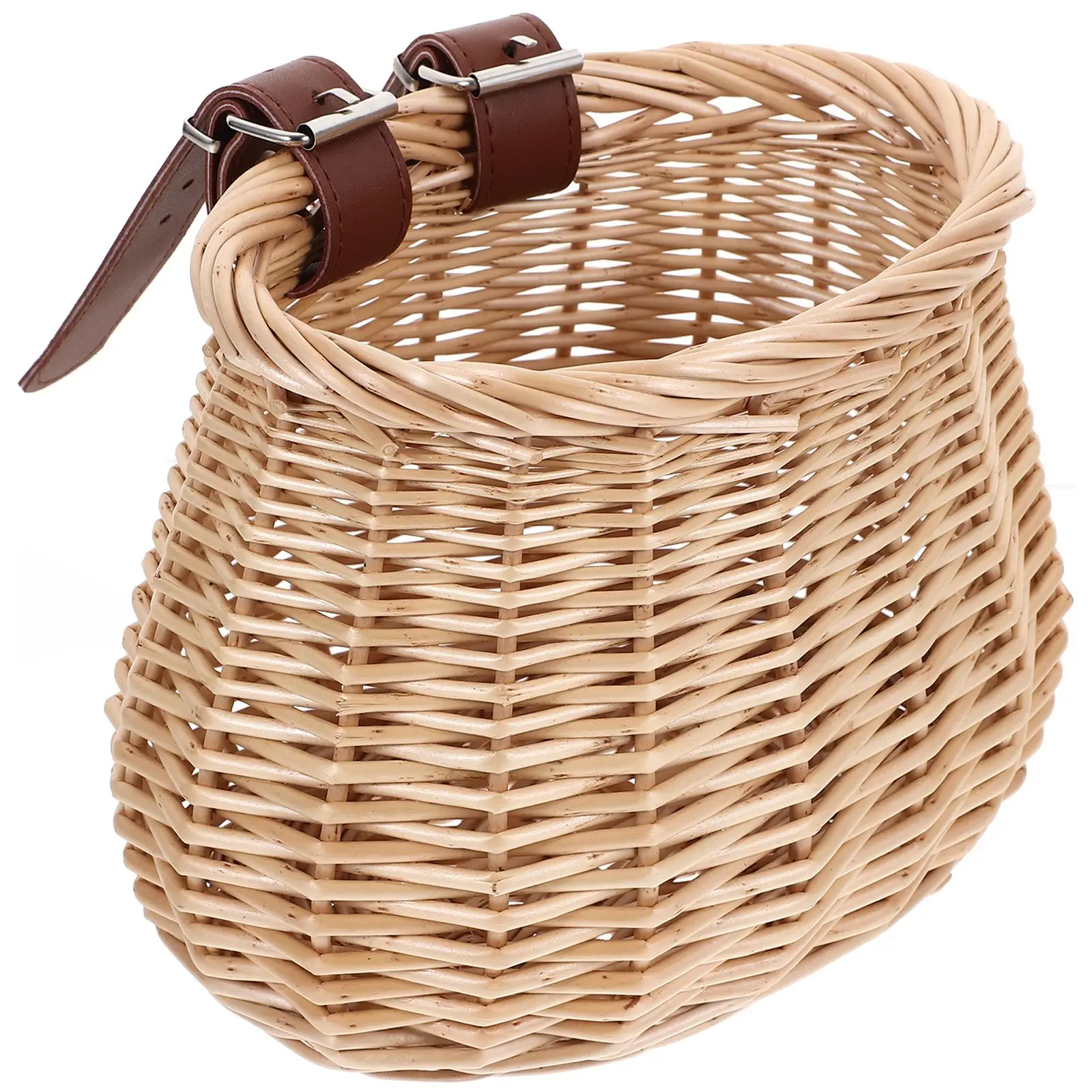 Rattan Bike Basket Front Woven Storage for Bicycle Travel Kids Large Space Durable Smooth Easy Attach Metal Bracket Sturdy
Rattan Bike Basket Front Woven Storage for Bicycle Travel Kids Large Space Durable Smooth Easy Attach Metal Bracket Sturdy