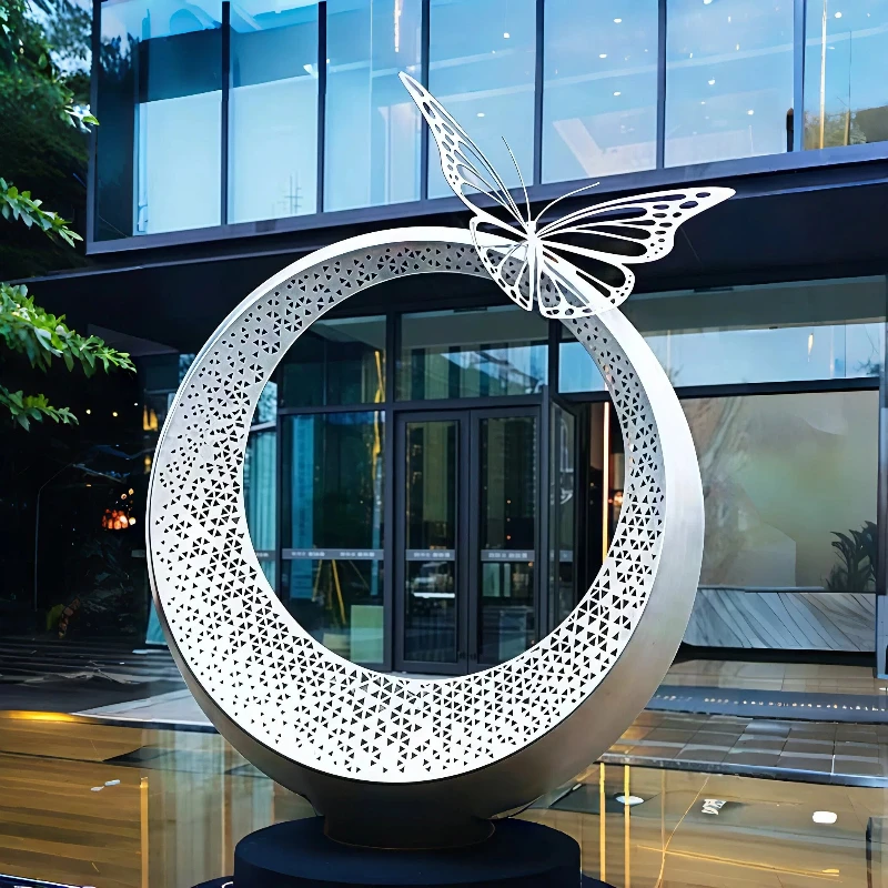 Custom Stainless Steel Art Sculpture for Commercial Plaza Hotel Landscape Outdoor Decoration
Custom Stainless Steel Art Sculpture for Commercial Plaza Hotel Landscape Outdoor Decoration