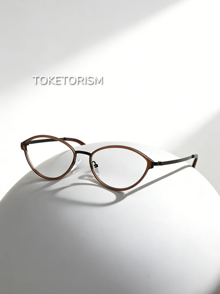 Toketorism Trendy Women's Glasses Men's Large Frame Optical Eyeglass Frames Computer Eyewear
Toketorism Trendy Women's Glasses Men's Large Frame Optical Eyeglass Frames Computer Eyewear
