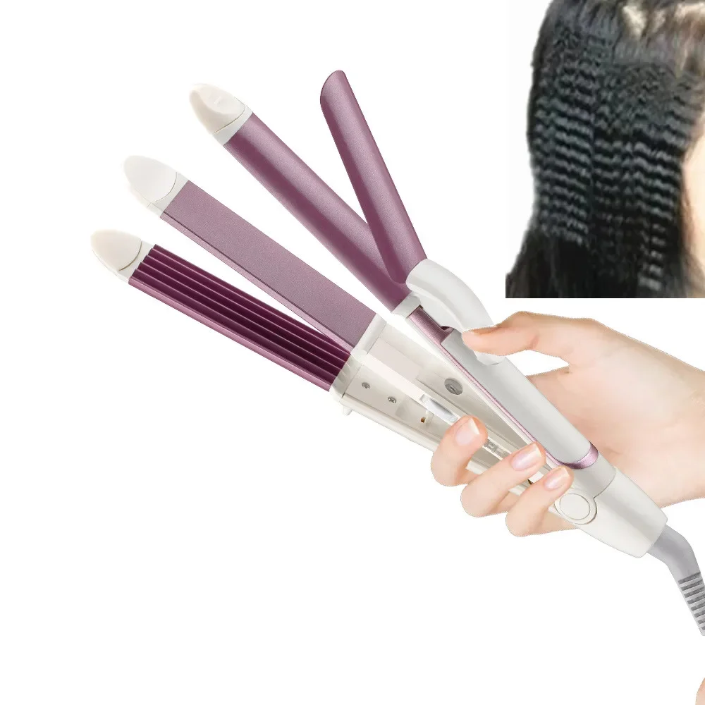 3 In 1 Hair Straightener and Curler Curling Iron for All Hair Types Tourmaline Ceramic Twisted Flat Iron for Hair Styling
3 In 1 Hair Straightener and Curler Curling Iron for All Hair Types Tourmaline Ceramic Twisted Flat Iron for Hair Styling