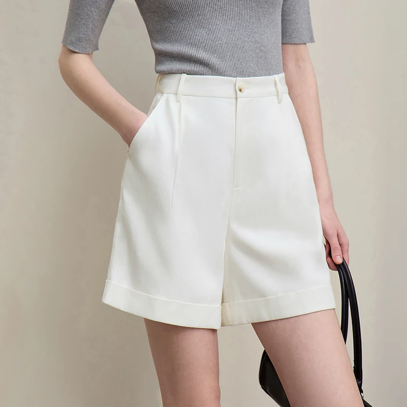 Amii Women's Shorts 2026 Summer New Rolled Casual Cotton Pants Cuffed Hem Solid Color Versatile Basic Woman Clothes 12622140
Amii Women's Shorts 2026 Summer New Rolled Casual Cotton Pants Cuffed Hem Solid Color Versatile Basic Woman Clothes 12622140