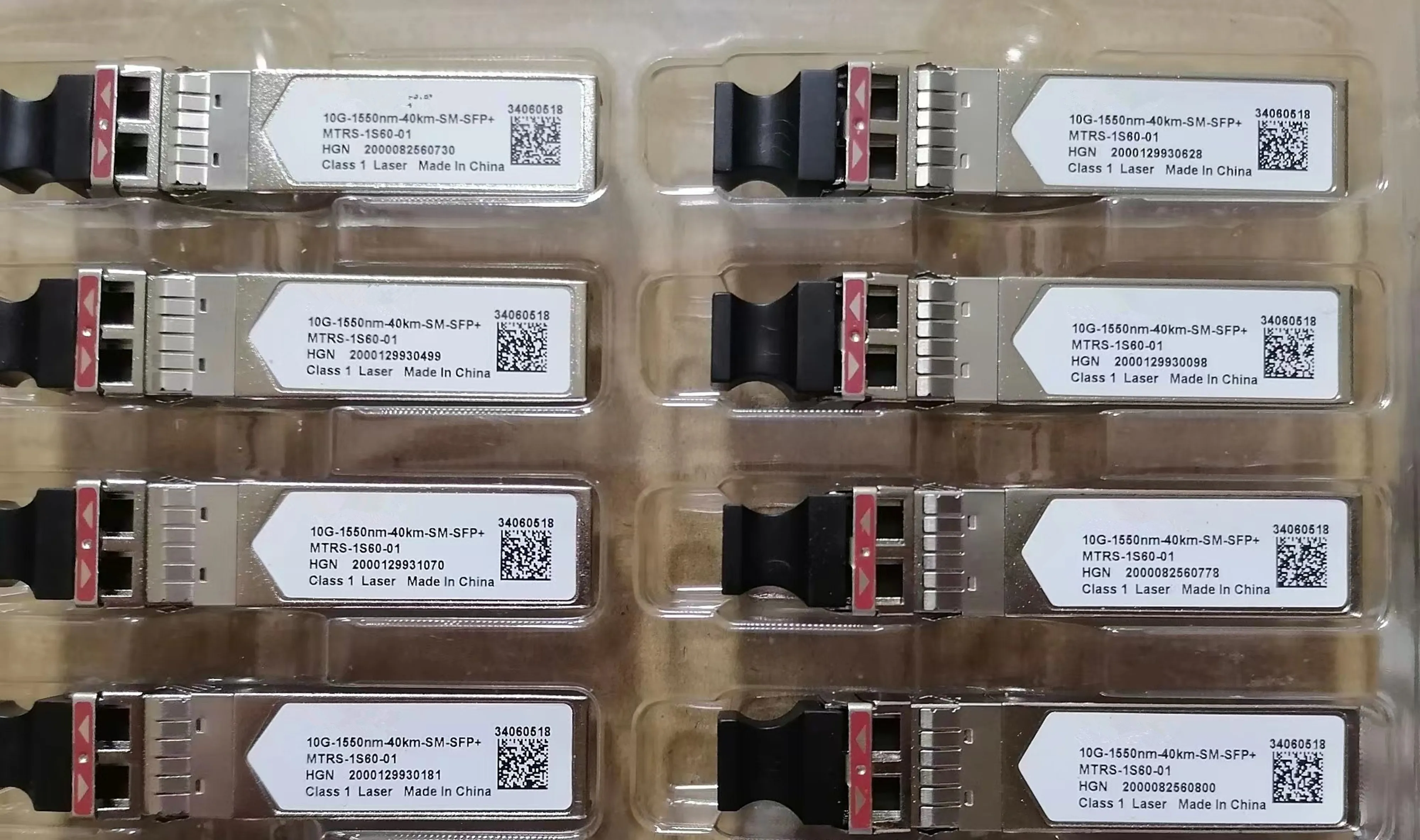 SFP 40KM Transceiver H W 10G 10G-1550NM-40KM-SM-SFP+ S4017567 OSX040A00 34060796 10GB 40KM Fiber Optical Module
SFP 40KM Transceiver H W 10G 10G-1550NM-40KM-SM-SFP+ S4017567 OSX040A00 34060796 10GB 40KM Fiber Optical Module