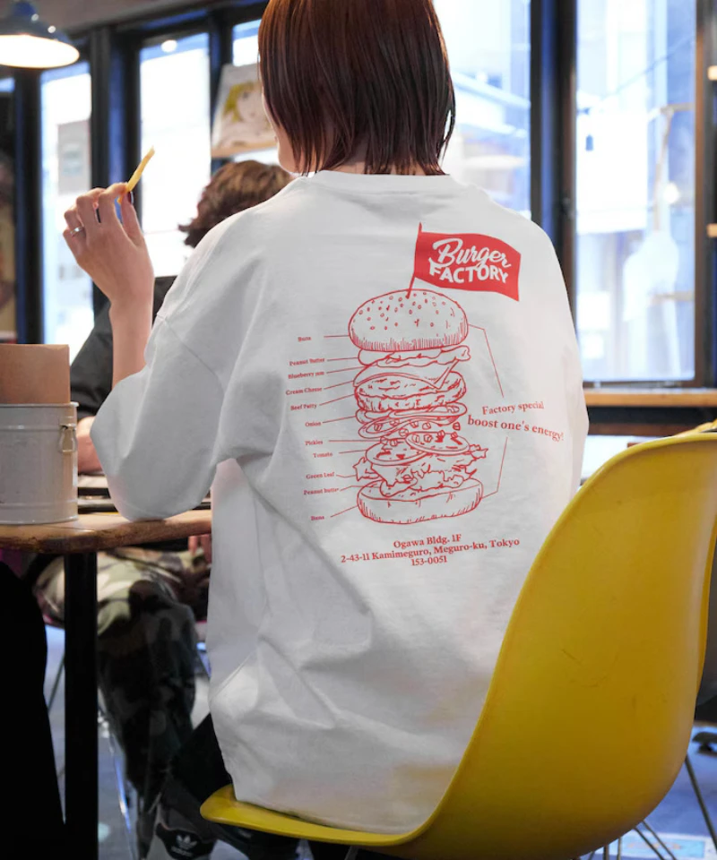 Summer Burger Factory x FREAK'S STORE print loose T-shirt men's and women's quick dry anti-bacterial sun protection short sleeve
Summer Burger Factory x FREAK'S STORE print loose T-shirt men's and women's quick dry anti-bacterial sun protection short sleeve
