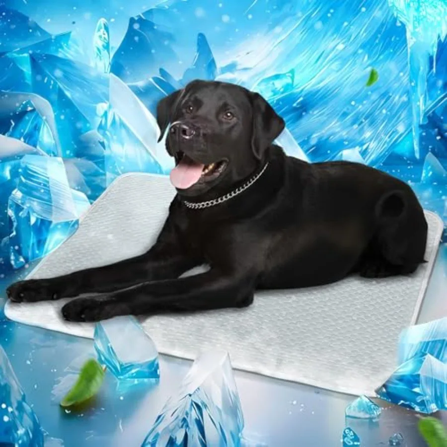 Dog Cooling Mat Instant Self Cooling Pad for Dogs and Cats Breathable Washable Summer Pet Cool Mat Indoor Outdoor, Cold Blanket
Dog Cooling Mat Instant Self Cooling Pad for Dogs and Cats Breathable Washable Summer Pet Cool Mat Indoor Outdoor, Cold Blanket