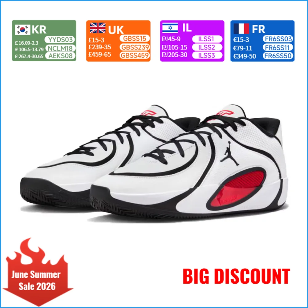 Nike Jordan Tatum 4 Men's Shoes Comfortable, Stylish, Cushioned Sports Classic Basketball Shoes HQ4613-101
Nike Jordan Tatum 4 Men's Shoes Comfortable, Stylish, Cushioned Sports Classic Basketball Shoes HQ4613-101