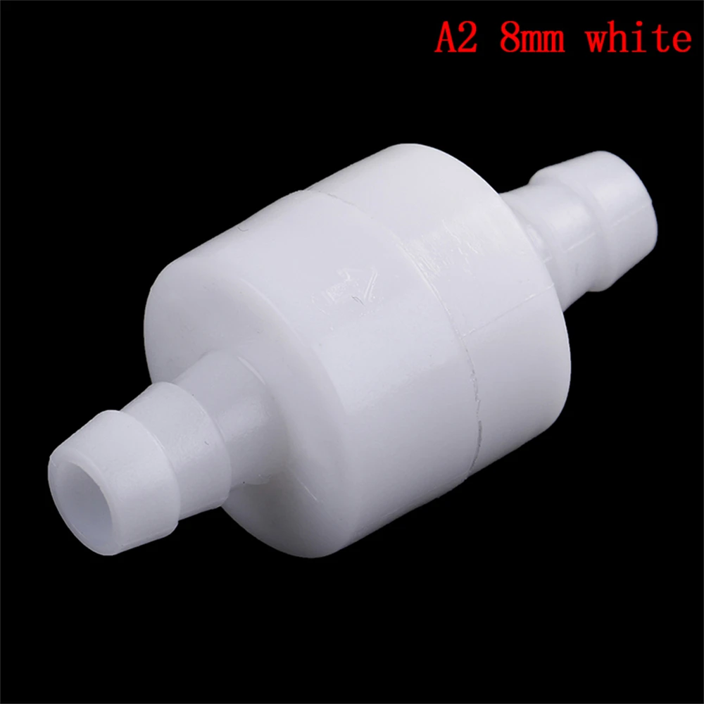 Durable Transparency For Gas Water 4mm / 6mm / 8mm / 12mm White Non-Return Check Valve Valves One-way Lnline Water Stop Valve 
Durable Transparency For Gas Water 4mm / 6mm / 8mm / 12mm White Non-Return Check Valve Valves One-way Lnline Water Stop Valve