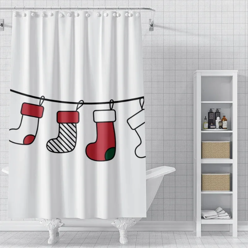 FWM05Home decoration shower curtains for bathroom waterproof curtain fabric Modern Nordic style Living Room Merry Christmas 6Hn$
FWM05Home decoration shower curtains for bathroom waterproof curtain fabric Modern Nordic style Living Room Merry Christmas 6Hn$