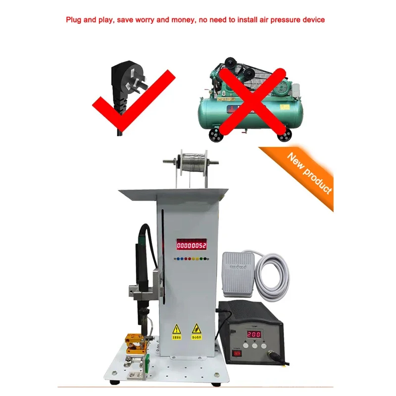 150W High Power Semi-Automatic Electric Soldering Iron with Foot Pedal for Household Electrochrome Welding Tin Machine 220V
150W High Power Semi-Automatic Electric Soldering Iron with Foot Pedal for Household Electrochrome Welding Tin Machine 220V