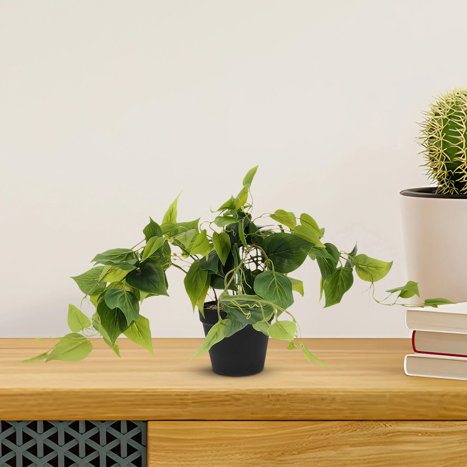 Simulated Potted Green Radish Home Decor Artificial Pothos Plants Fake Hanging Silk Flower Greenery Mini Indoor Plant Realistic
Simulated Potted Green Radish Home Decor Artificial Pothos Plants Fake Hanging Silk Flower Greenery Mini Indoor Plant Realistic
