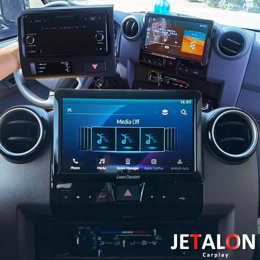 Автомобильный радиоприемник с экраном QLED 11,2 дюйма для Toyota Land Cruiser 70 75 76 LC70 LC75 LC76 2007-2021 Android 13 Мультимедийный плеер GPS
Автомобильный радиоприемник с экраном QLED 11,2 дюйма для Toyota Land Cruiser 70 75 76 LC70 LC75 LC76 2007-2021 Android 13 Мультимедийный плеер GPS