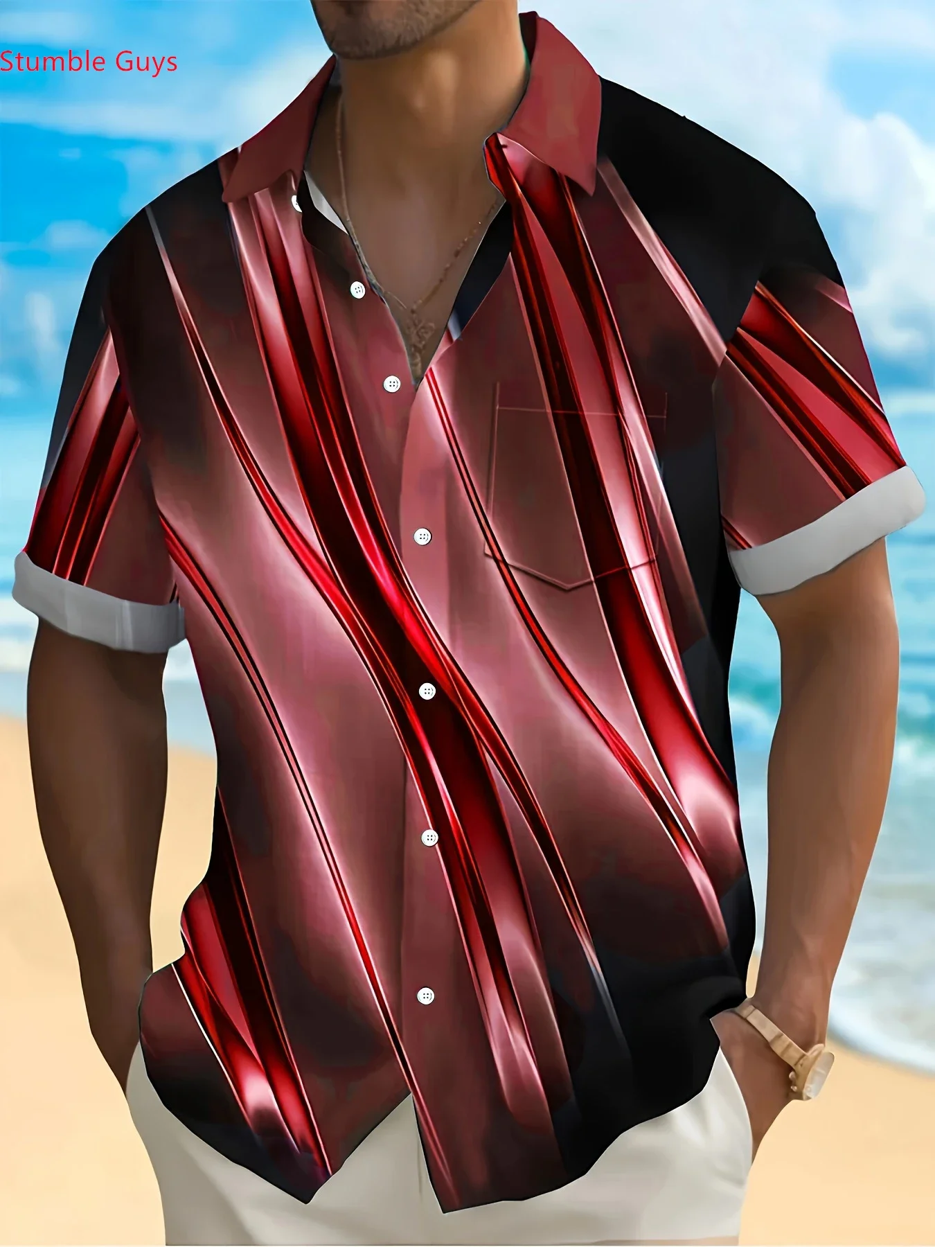 Men's Casual Hawaiian Shirt 2026 New Summer Style Man Women Short Sleeve Fashion Beach Party Print Vacation Outfit Tops
Men's Casual Hawaiian Shirt 2026 New Summer Style Man Women Short Sleeve Fashion Beach Party Print Vacation Outfit Tops