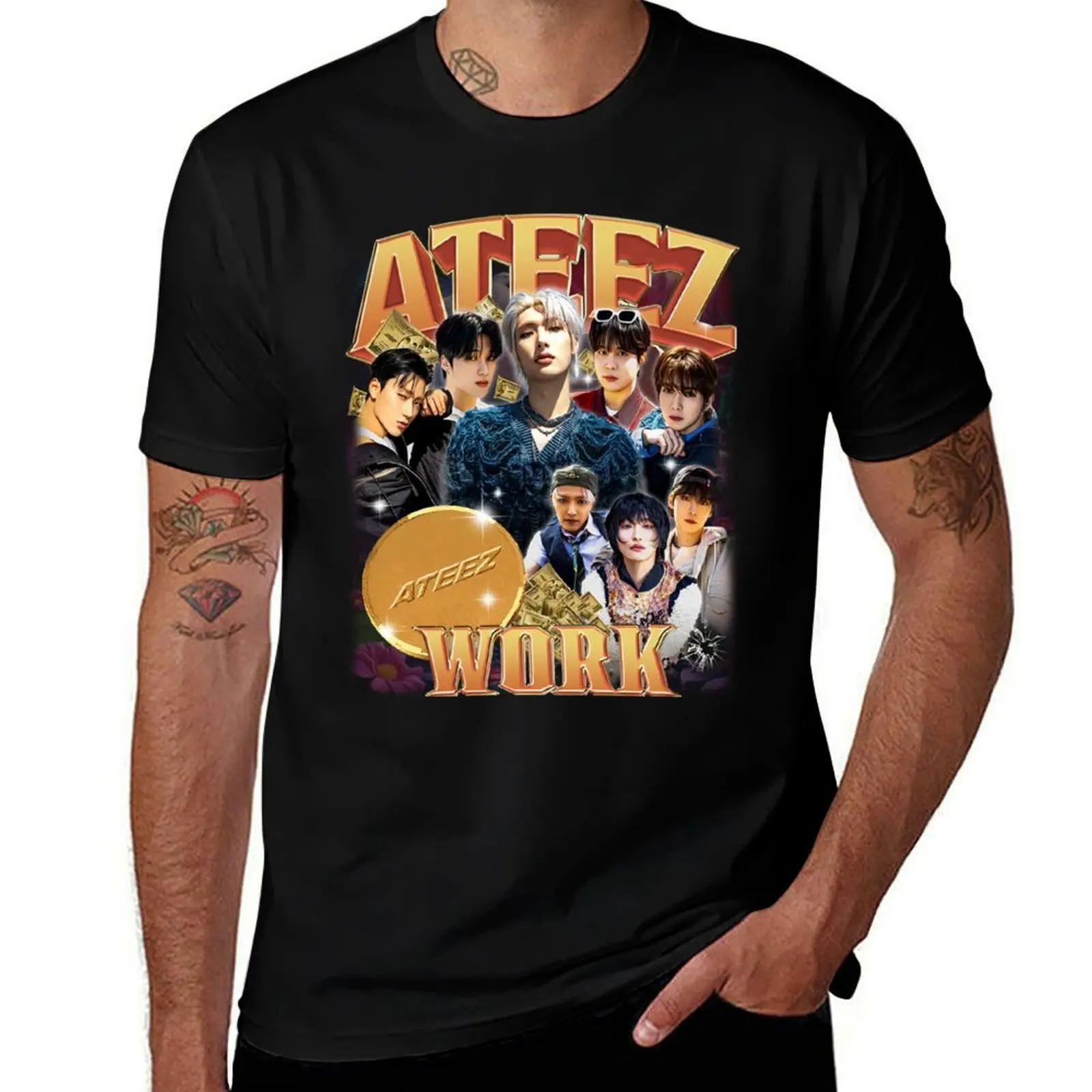 Ateez T-Shirt cotton t shirt pack t shirt man luxury graphic t shirts for man T-shirt
Ateez T-Shirt cotton t shirt pack t shirt man luxury graphic t shirts for man T-shirt