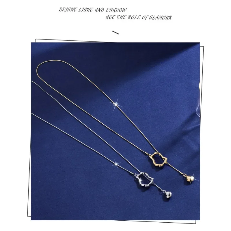 Sweet and simple ladies' necklaces, collarbone chains, long sweater chains, geometric tassels, necklaces and pendants
Sweet and simple ladies' necklaces, collarbone chains, long sweater chains, geometric tassels, necklaces and pendants