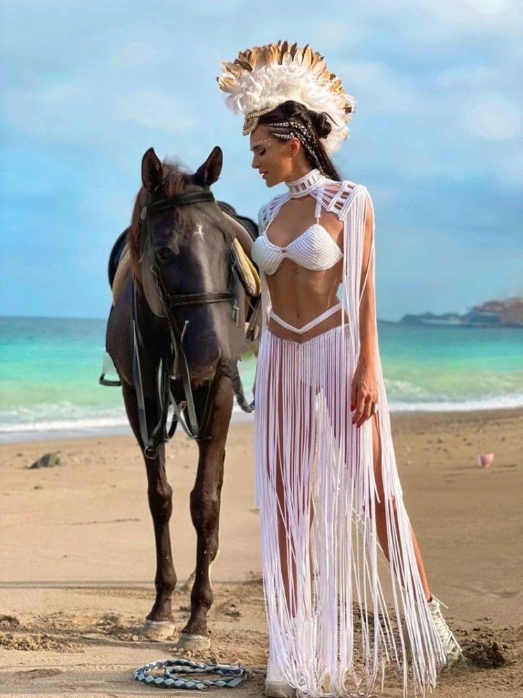 Leosoxs 2026 Новое роскошное пляжное платье-накидка ручной работы с бахромой в стиле греческой богини, сексуальное, для ношения поверх купальника
Leosoxs 2026 Новое роскошное пляжное платье-накидка ручной работы с бахромой в стиле греческой богини, сексуальное, для ношения поверх купальника