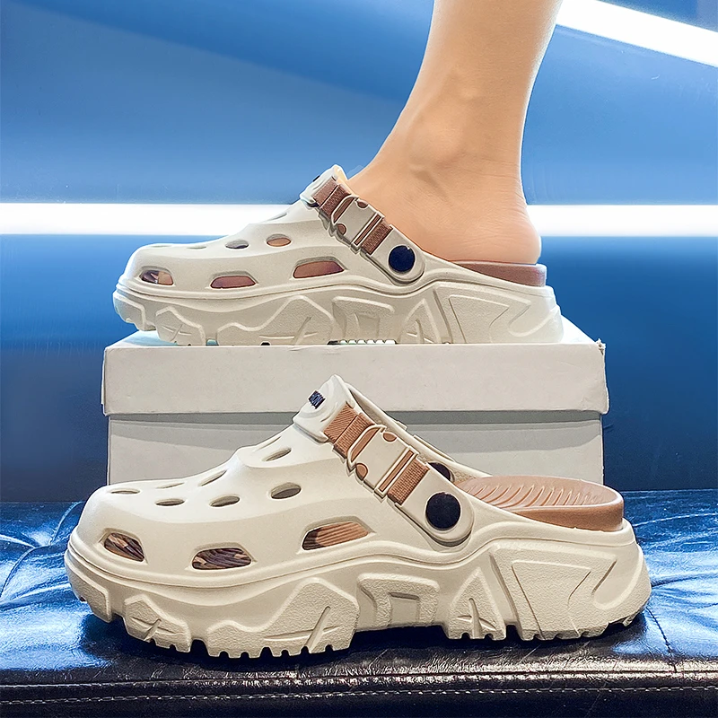 Flowllorss Men's Summer Outdoor Wear Anti-Slip Odor-Resistant Headed Clog Slippers Sports Half Slippers for Teens And Young A...
Flowllorss Men's Summer Outdoor Wear Anti-Slip Odor-Resistant Headed Clog Slippers Sports Half Slippers for Teens And Young A...