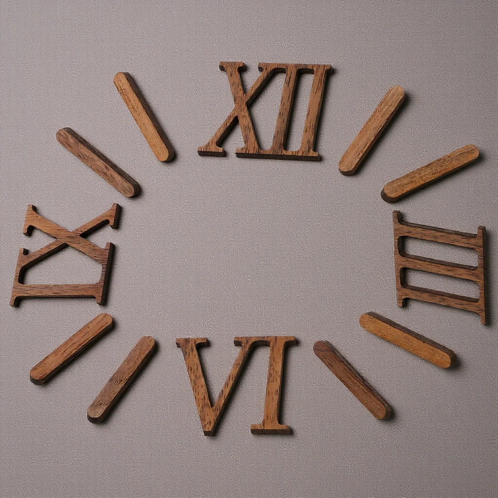 1Set Roman Numerals DIY Wall Clock Numbers Replacement Kit Parts for Clock Repair Home Decoration and DIY Projects
1Set Roman Numerals DIY Wall Clock Numbers Replacement Kit Parts for Clock Repair Home Decoration and DIY Projects