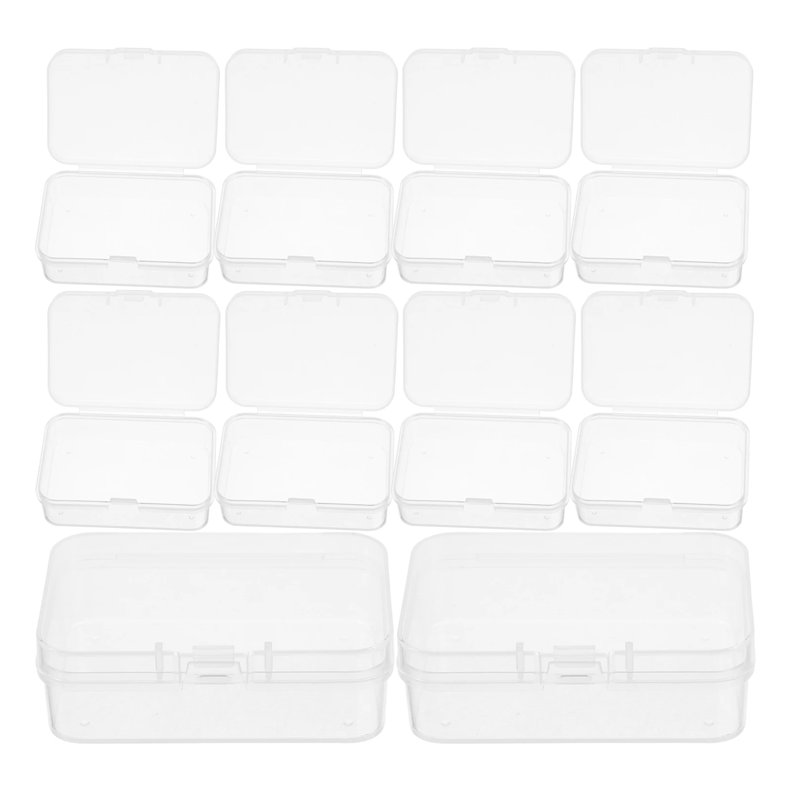 10 Pcs Plastic Box Small Boxes with Lids Little Clear Storage Transparent Container Containers
10 Pcs Plastic Box Small Boxes with Lids Little Clear Storage Transparent Container Containers