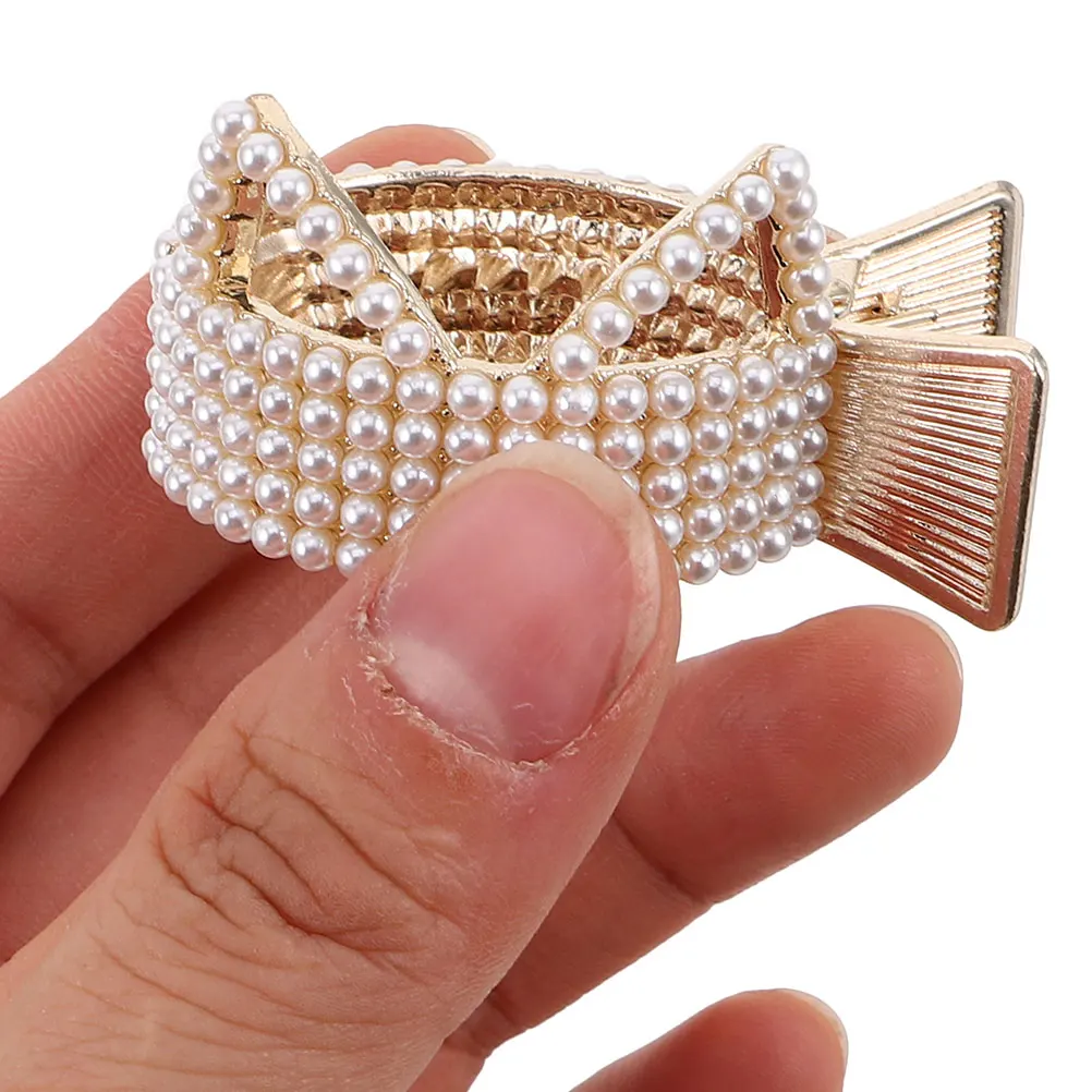 2 pcs Pearl Claw Hair Clips for Women Aesthetic Bridesmaid Cute Headgear Rhinestone Decorations Secure Grip Lightweight Portable
2 pcs Pearl Claw Hair Clips for Women Aesthetic Bridesmaid Cute Headgear Rhinestone Decorations Secure Grip Lightweight Portable