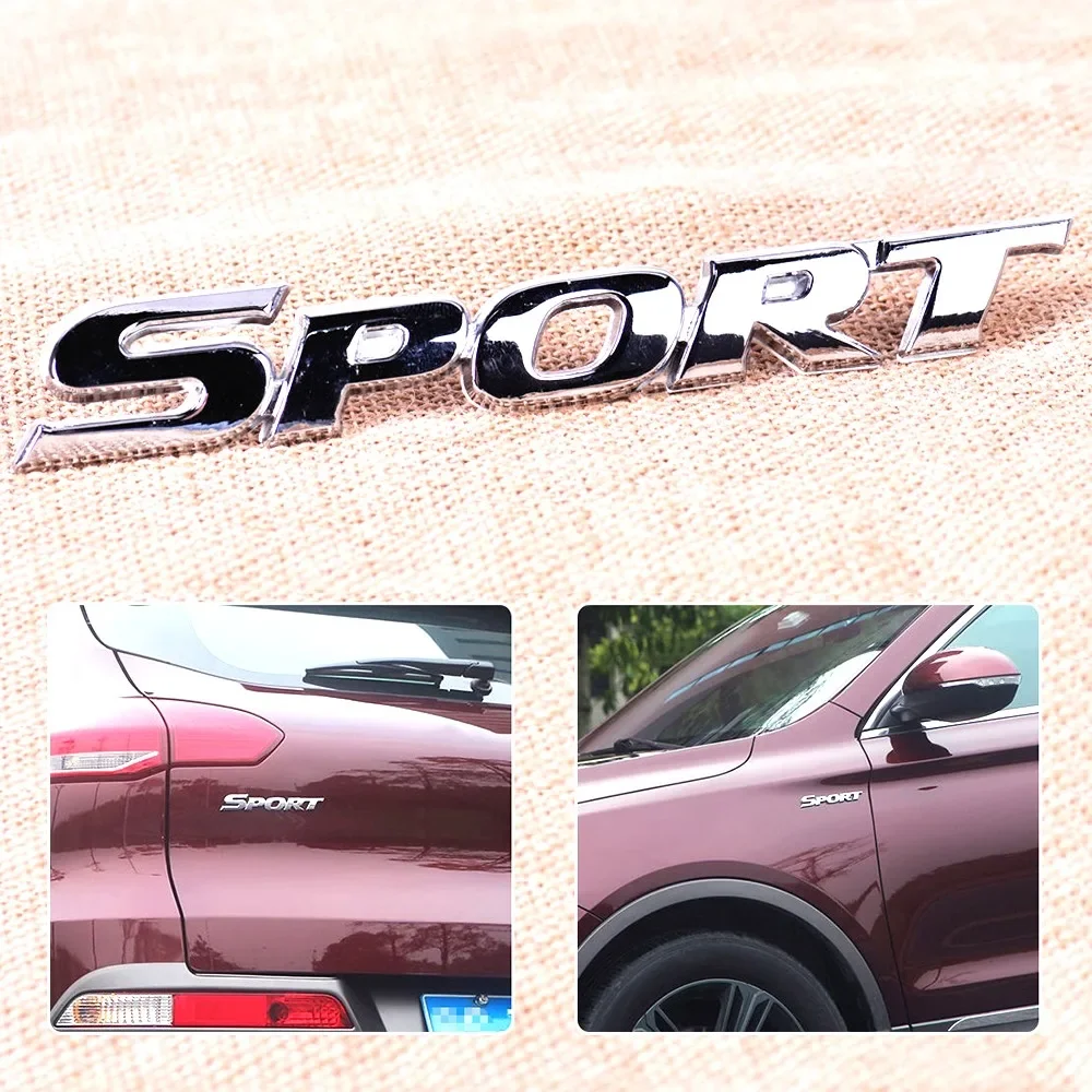 1Pc Car Body Stickers Bumper Decoration Styling Stickers Car 3D Metal Sticke SPORT Logo Emblem Badge Auto Exterior Accessories
1Pc Car Body Stickers Bumper Decoration Styling Stickers Car 3D Metal Sticke SPORT Logo Emblem Badge Auto Exterior Accessories