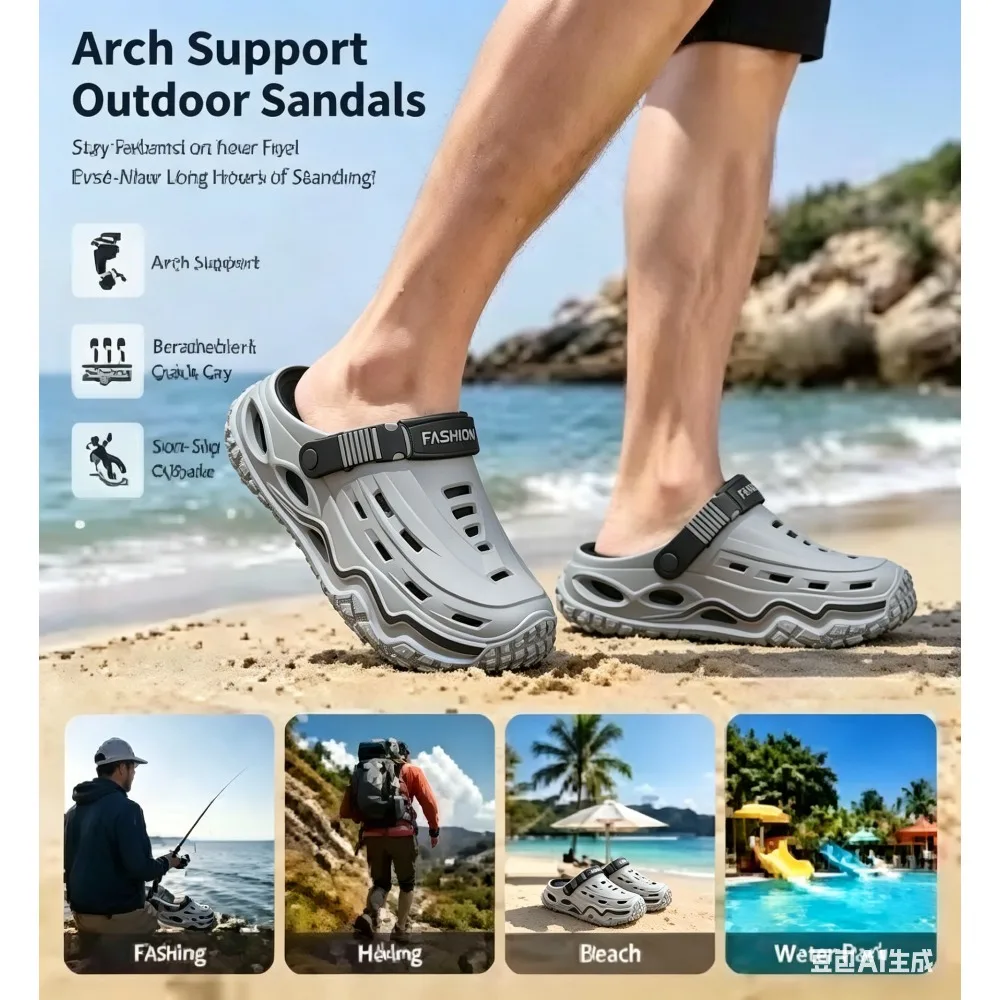 2026 Trendy Y2K New summer Women Platform Clogs Black Clover Cutout Chunky Sole Non-Slip Beach Sandals Breathable EVA Slippers
2026 Trendy Y2K New summer Women Platform Clogs Black Clover Cutout Chunky Sole Non-Slip Beach Sandals Breathable EVA Slippers