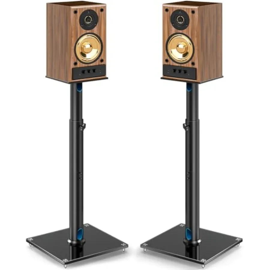 Universal Speaker Stands for Surround Sound with 360° Swivel Bookshelf Speakers Stand from 32" to 43" with Cable Management, Sp
Universal Speaker Stands for Surround Sound with 360° Swivel Bookshelf Speakers Stand from 32" to 43" with Cable Management, Sp