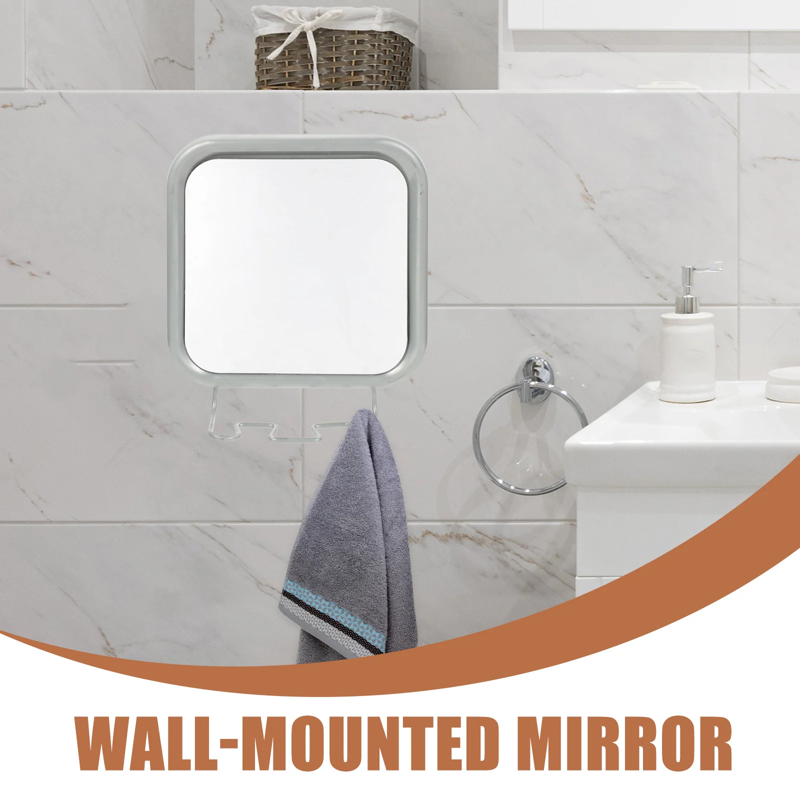 Suction Fogless Bath Shaving Makeup For Bathroom Tile Anti Fog Mirror Glass Wall Mount Vanity Bath Mirror
Suction Fogless Bath Shaving Makeup For Bathroom Tile Anti Fog Mirror Glass Wall Mount Vanity Bath Mirror