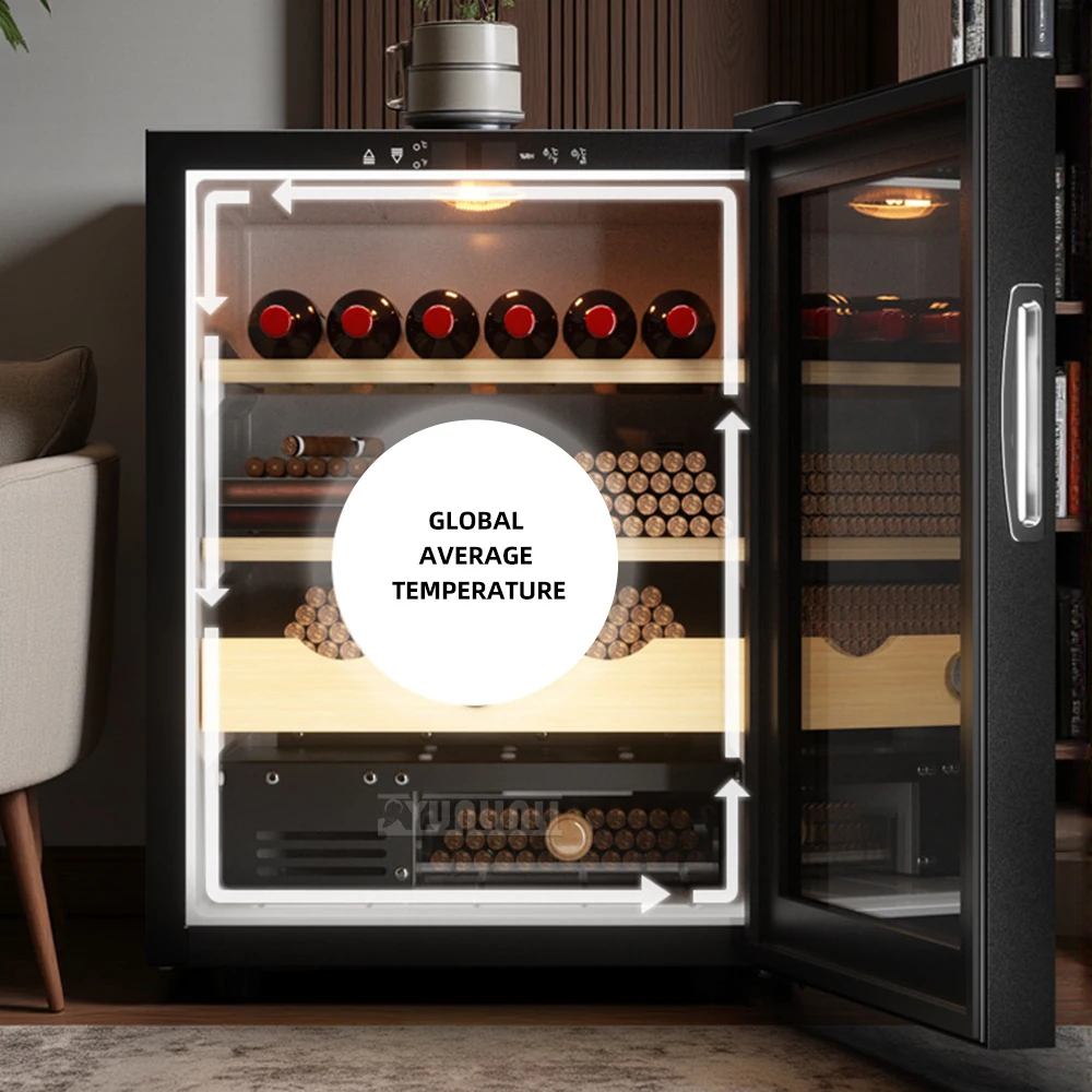 60L Cigar HumidorCabinet Wine Storage Air-Cooled Constant Humidity Moisturizing Machine
60L Cigar HumidorCabinet Wine Storage Air-Cooled Constant Humidity Moisturizing Machine