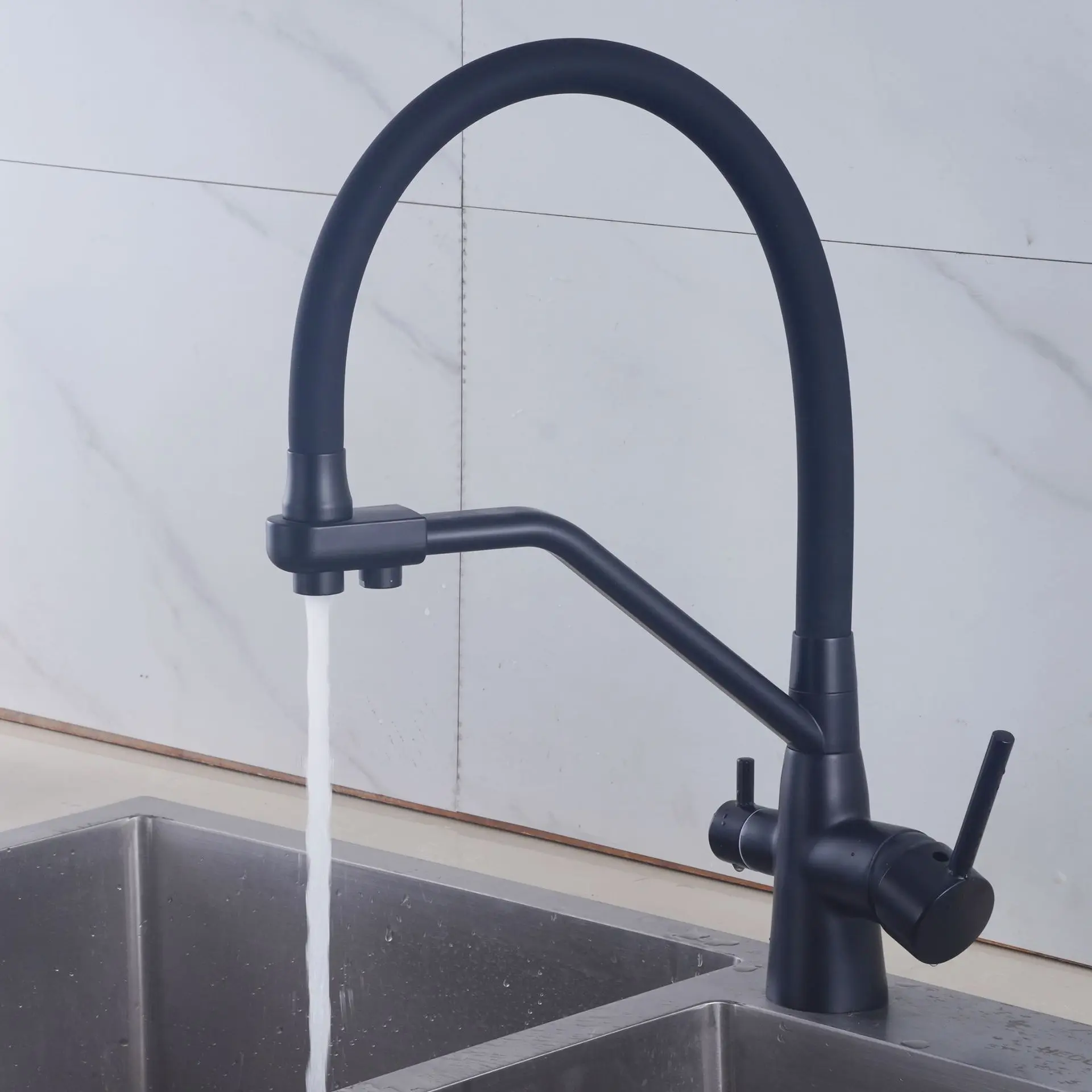 All copper three in one faucet, kitchen hot and cold universal rotation, vegetable washing basin, sink, direct drinking, purifie
All copper three in one faucet, kitchen hot and cold universal rotation, vegetable washing basin, sink, direct drinking, purifie
