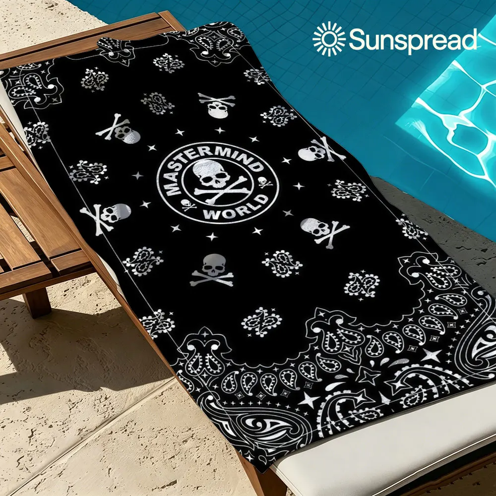 Bandana Skull Beach Towel Quick Drying Travel Towel Unisex Soft Comfortable Quick Dry Portable for Men Women Beach
Bandana Skull Beach Towel Quick Drying Travel Towel Unisex Soft Comfortable Quick Dry Portable for Men Women Beach
