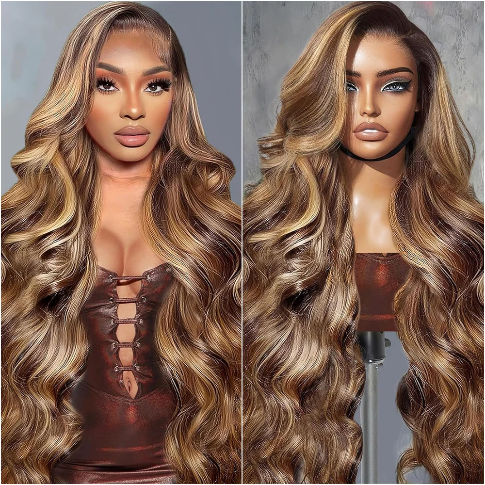 34-40-дюймовый парик с волнистыми волосами, 13x4 HD Lace Front, с мелированием P4/27, плотность 200%, медово-русый омбре, из натуральных человеческих волос, предварительно проработанный, для женщин
34-40-дюймовый парик с волнистыми волосами, 13x4 HD Lace Front, с мелированием P4/27, плотность 200%, медово-русый омбре, из натуральных человеческих волос, предварительно проработанный, для женщин
