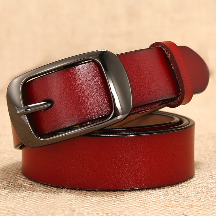 Women's Versatile Luxury Pin Buckle Belt Vintage Cowhide Leather Belt For Men Gentleman's Jeans Western Pants Decorative Belt
Women's Versatile Luxury Pin Buckle Belt Vintage Cowhide Leather Belt For Men Gentleman's Jeans Western Pants Decorative Belt