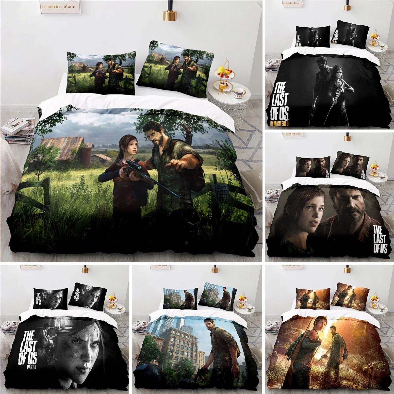 3D Printed The Last of Us Duvet Cover Game Pillowcase Bedding Set Double Twin Full Queen King Adult Kids Bedclothes Quilt Cover
3D Printed The Last of Us Duvet Cover Game Pillowcase Bedding Set Double Twin Full Queen King Adult Kids Bedclothes Quilt Cover