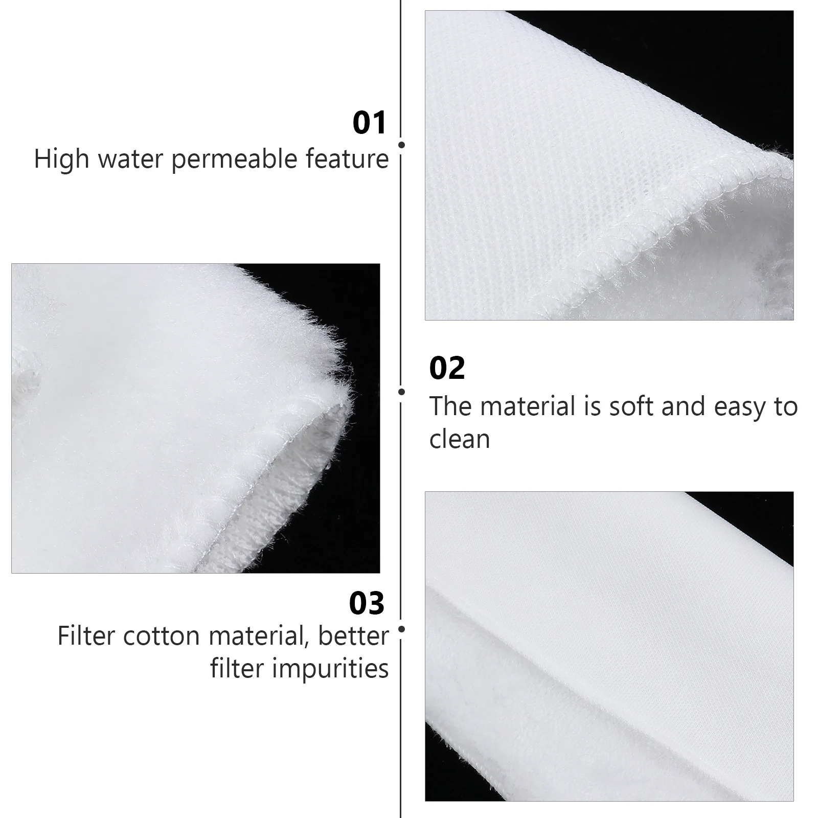 5pcs Aquarium Filter Pad 30x30cm Cotton Sponge for Fish Tank Water Purification High Density Design Pet Supplies
5pcs Aquarium Filter Pad 30x30cm Cotton Sponge for Fish Tank Water Purification High Density Design Pet Supplies
